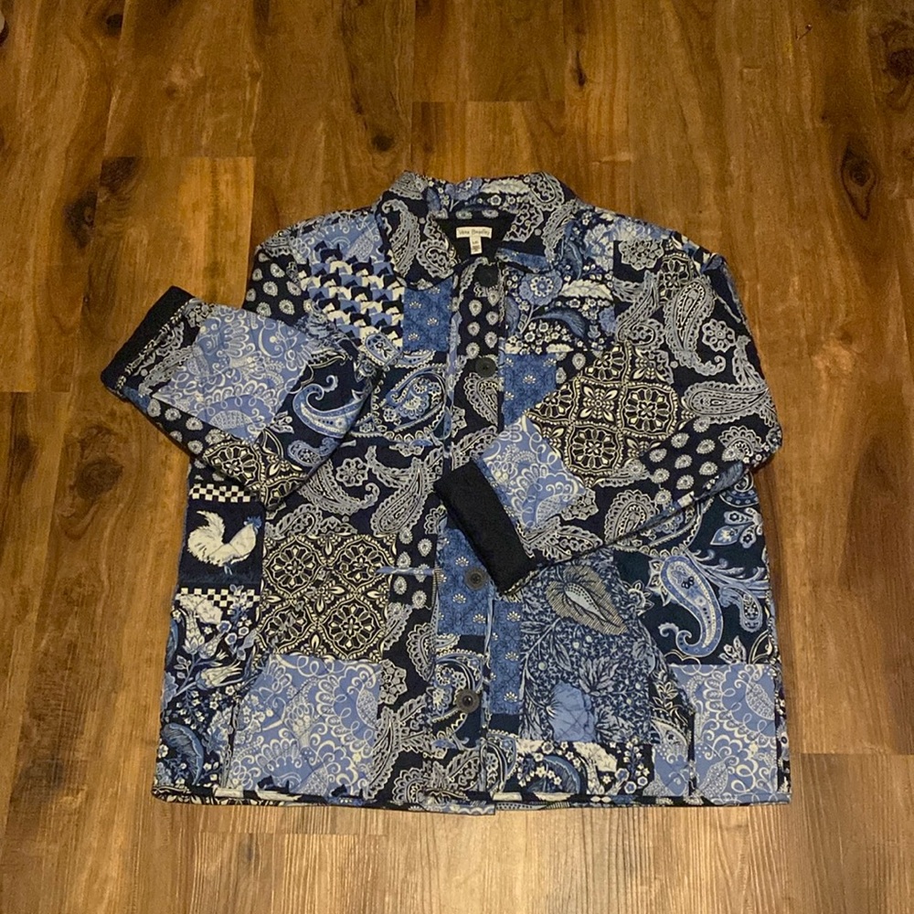 Vera Bradley Women's Quilted Jacket with Pockets